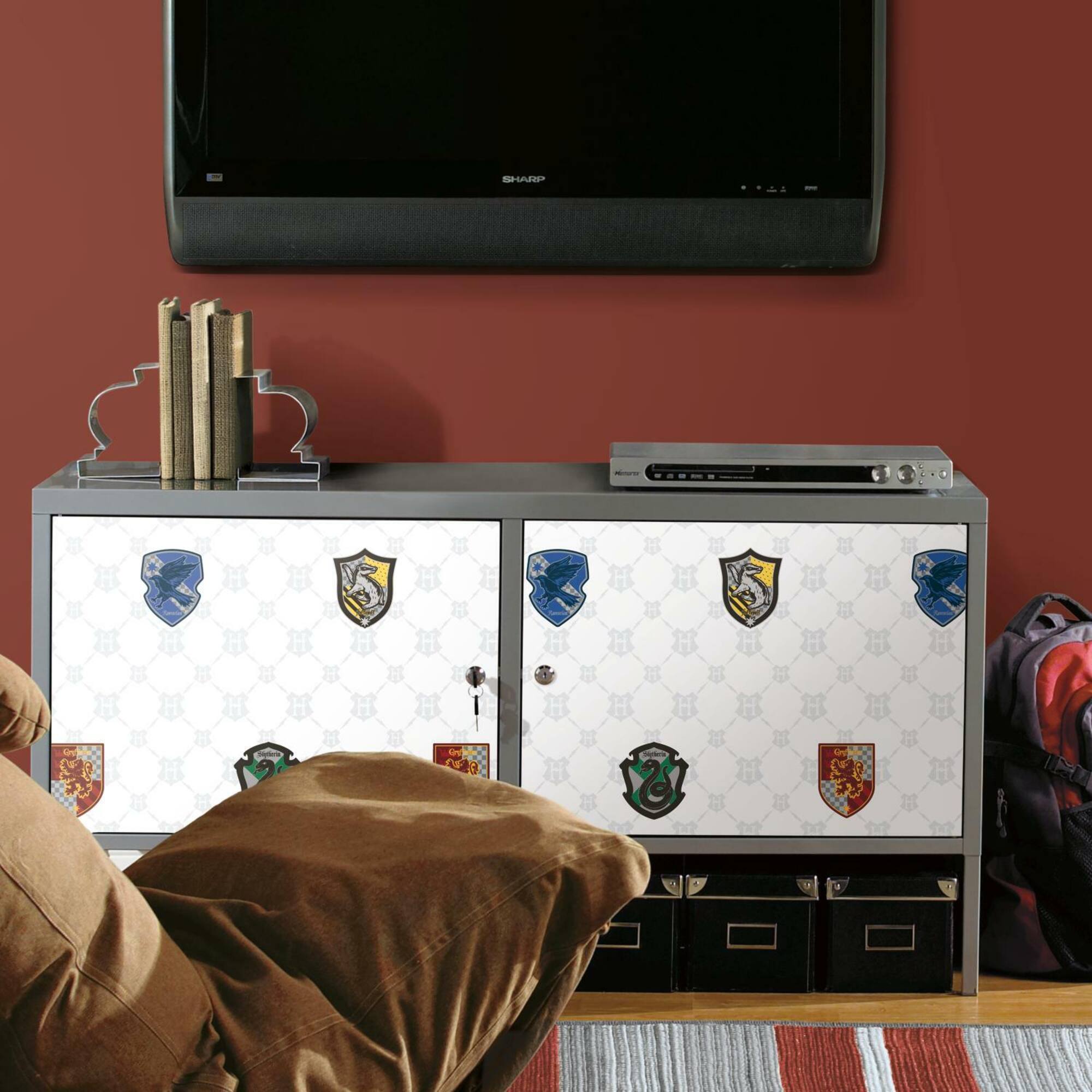 RoomMates Harry Potter House Crest Peel & Stick Wallpaper